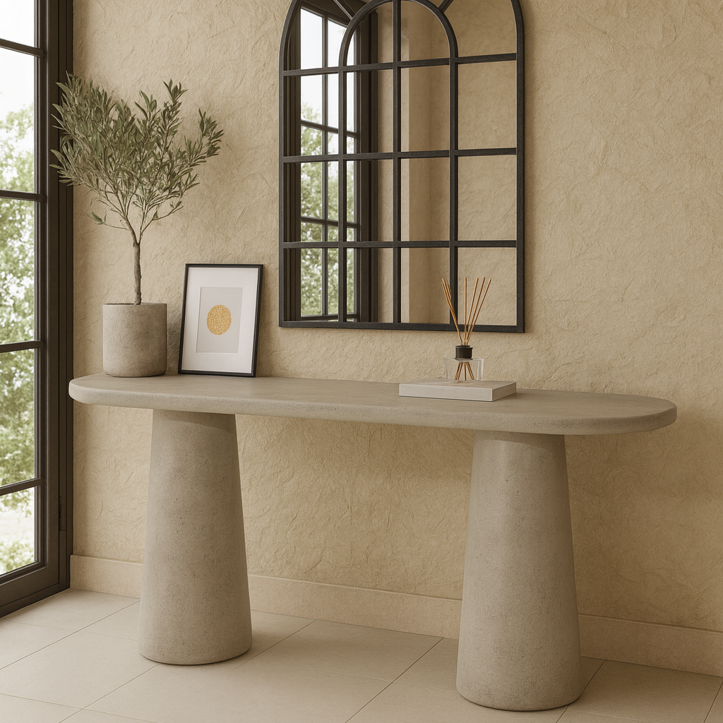 Concrete Console Tables