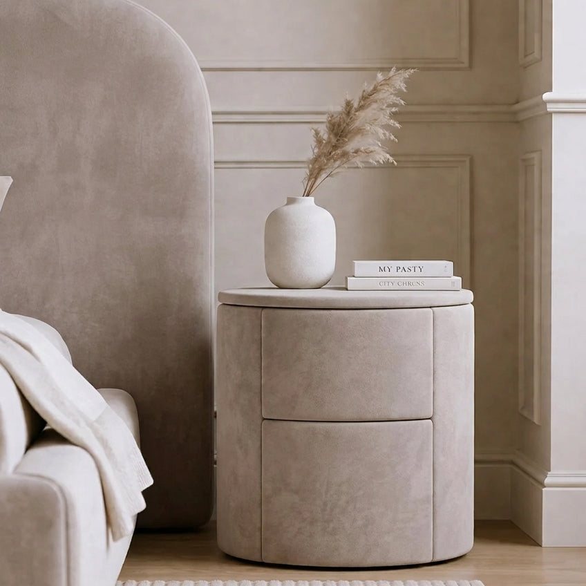 Upholstered Bedside Table