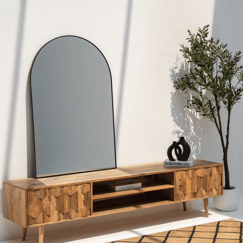 Nova Wooden Two Door Media Unit (2 Sizes)