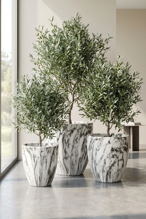 Greenery & Pots