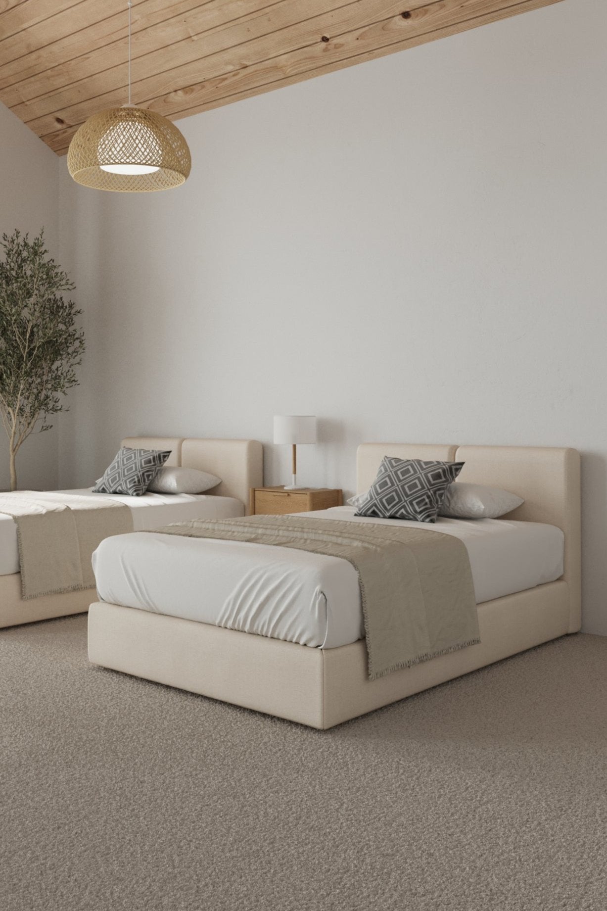 Zinovia Upholstered Platform Bed