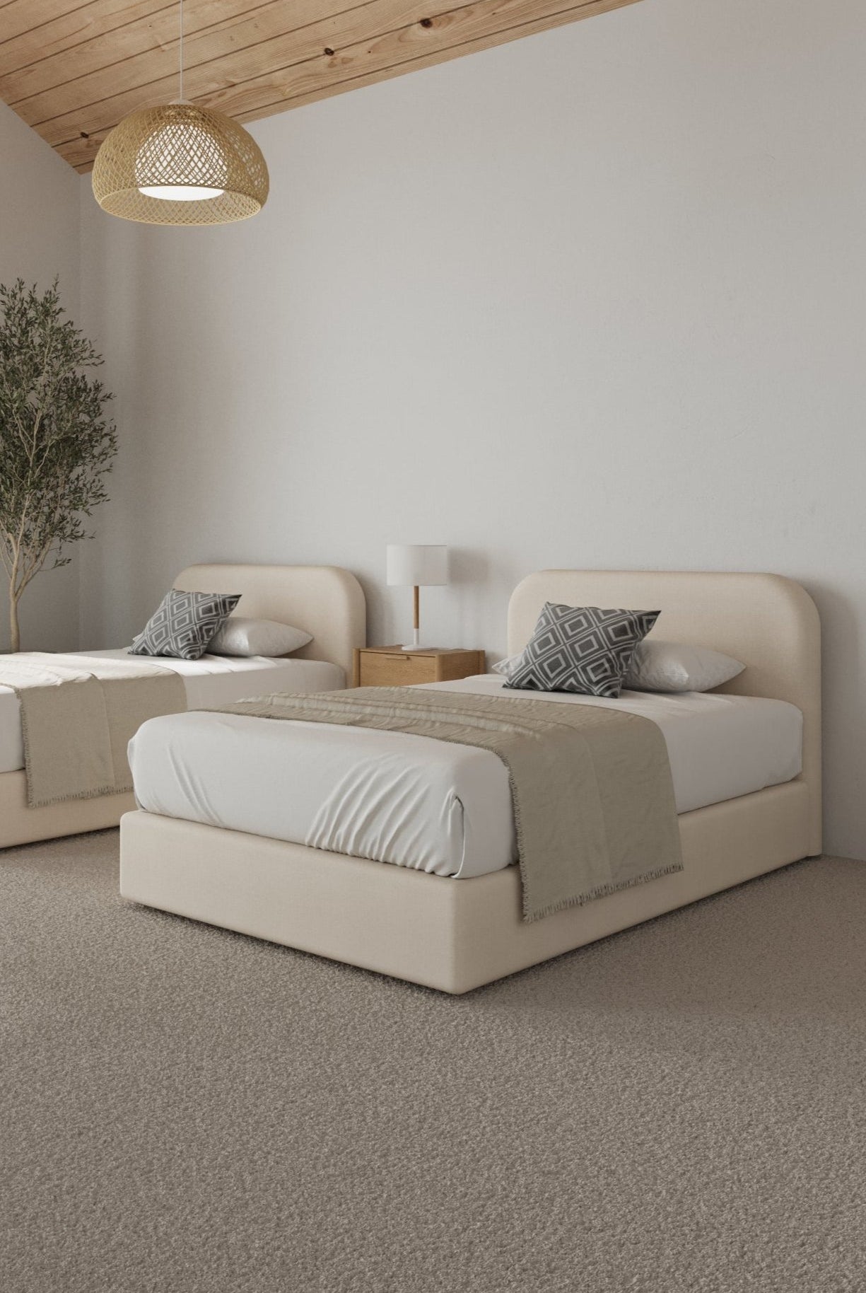 Chiara Upholstered Platform Bed
