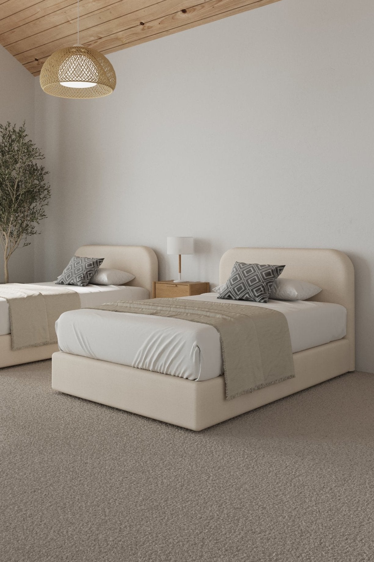 Chiara Upholstered Platform Bed