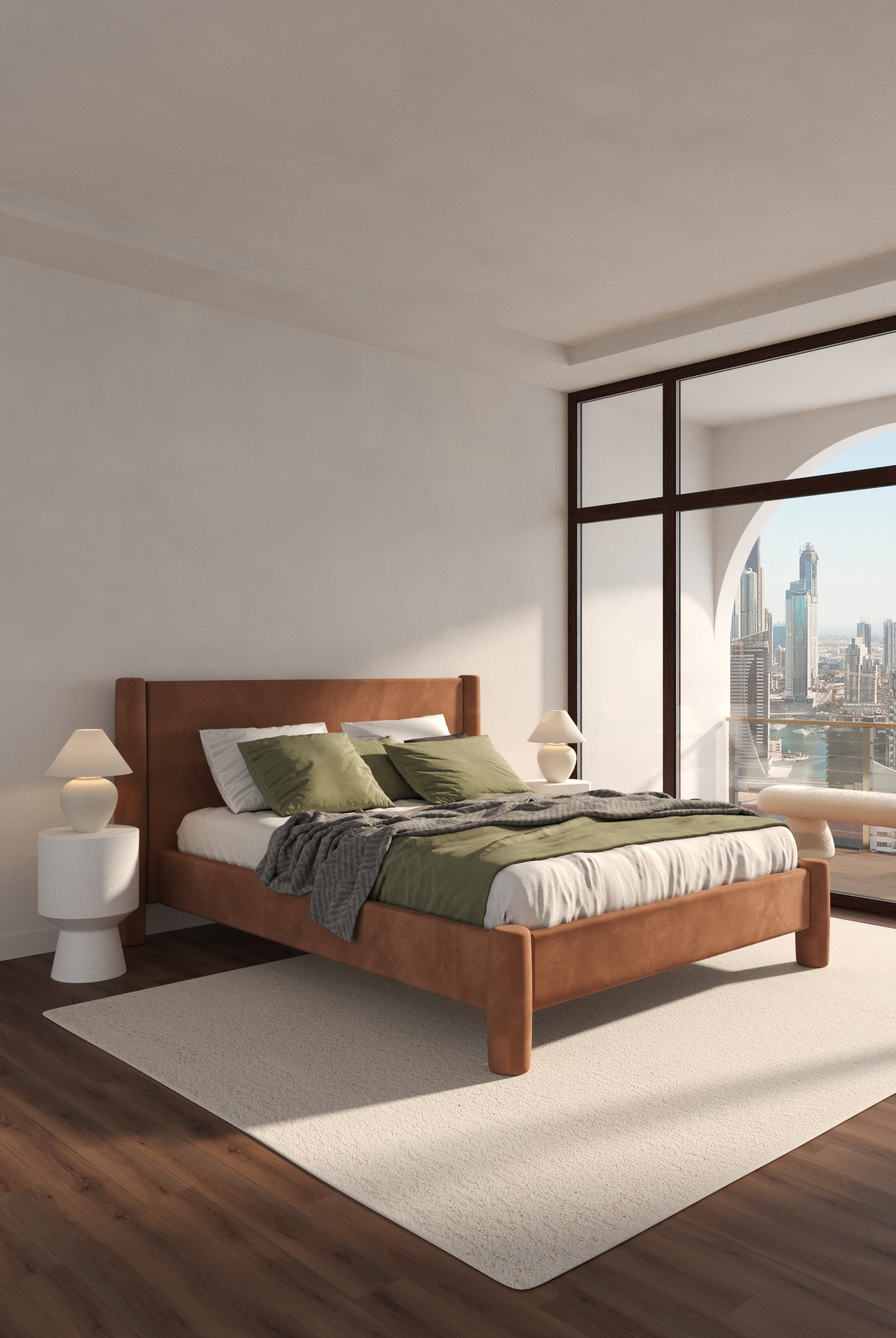 Ramona Upholstered Platform Bed