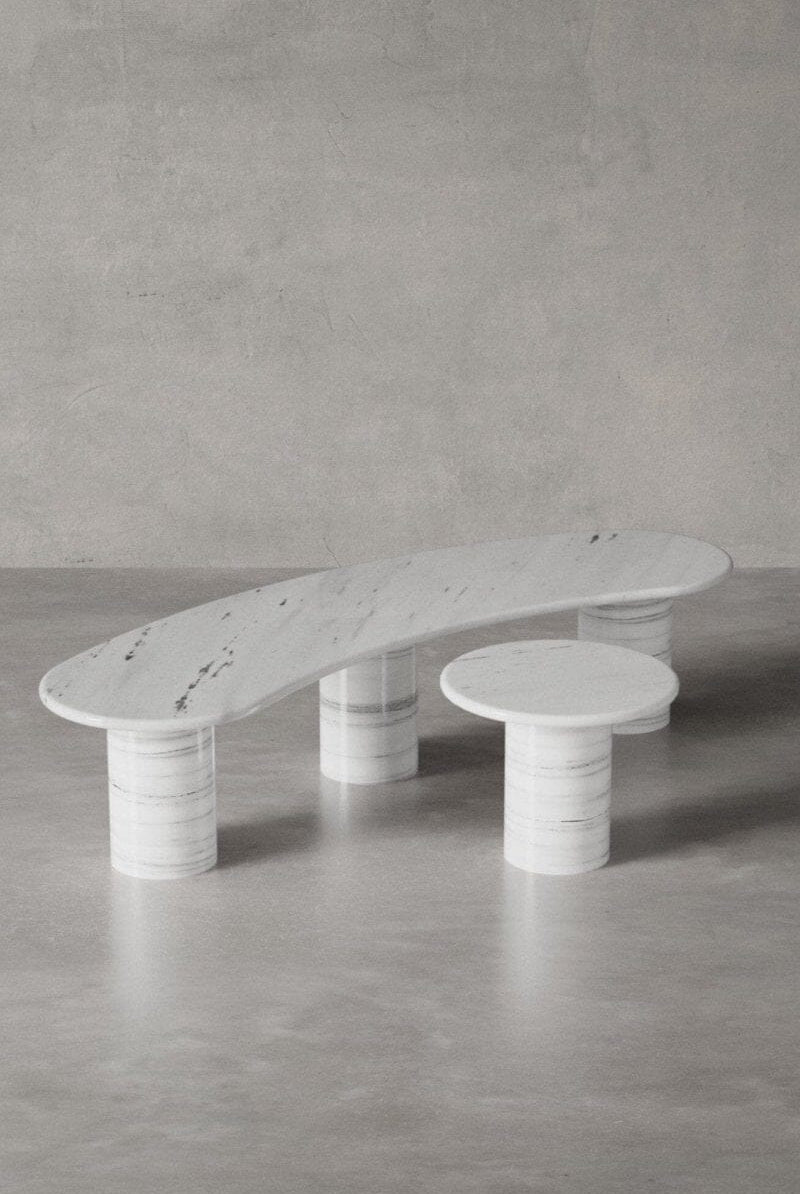 Livi Marble Coffee Table Set