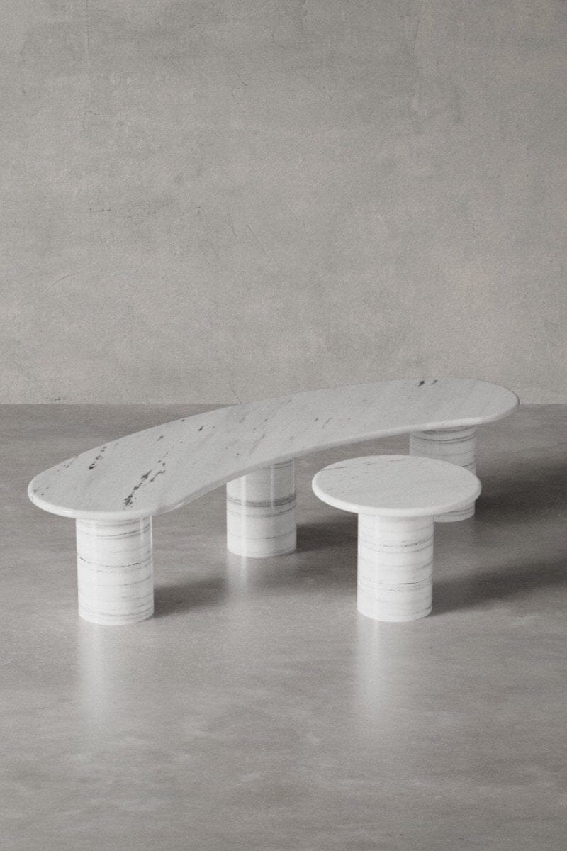 Livi Marble Coffee Table Set