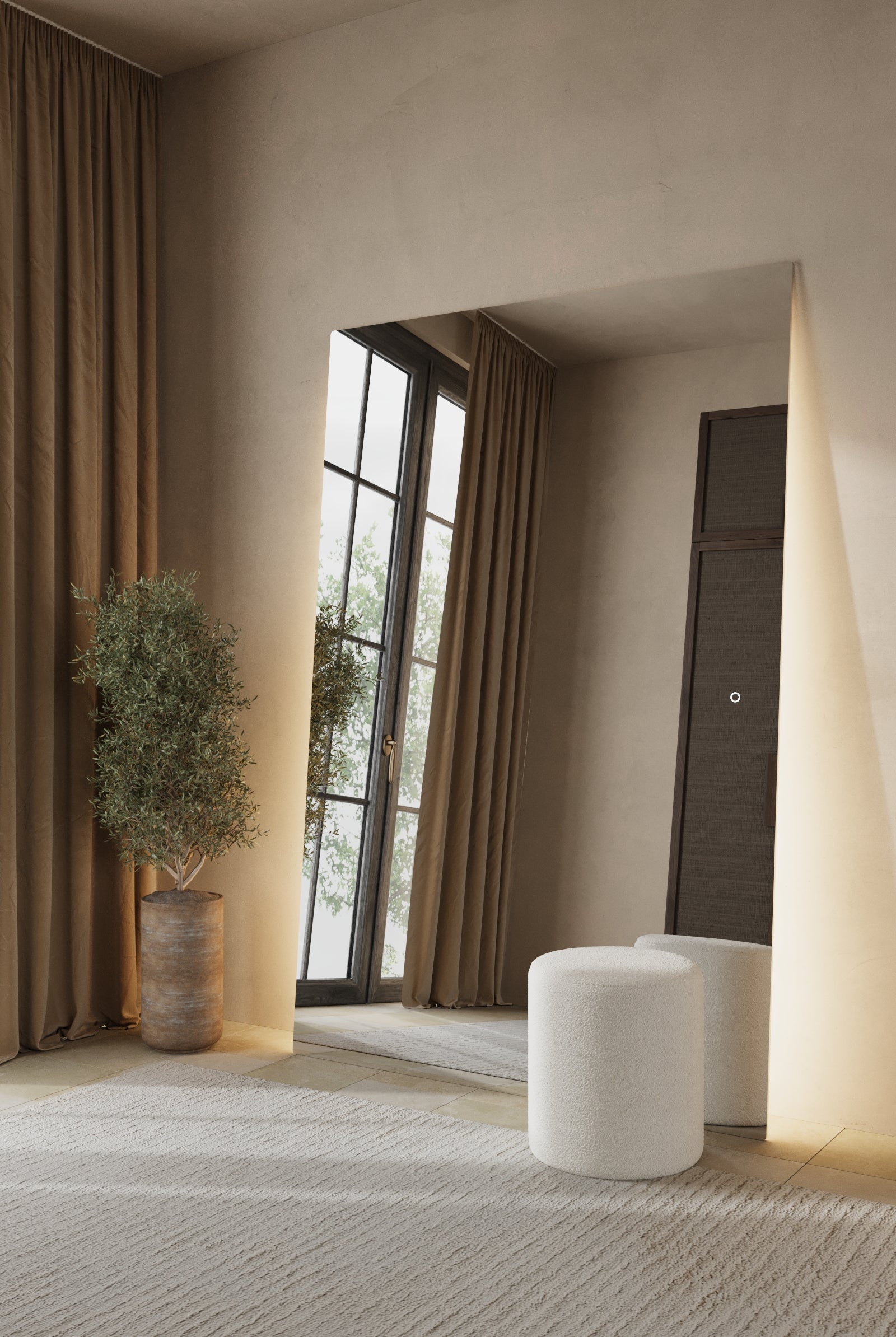 Zara Frameless Full Length LED Mirror (4 Sizes)