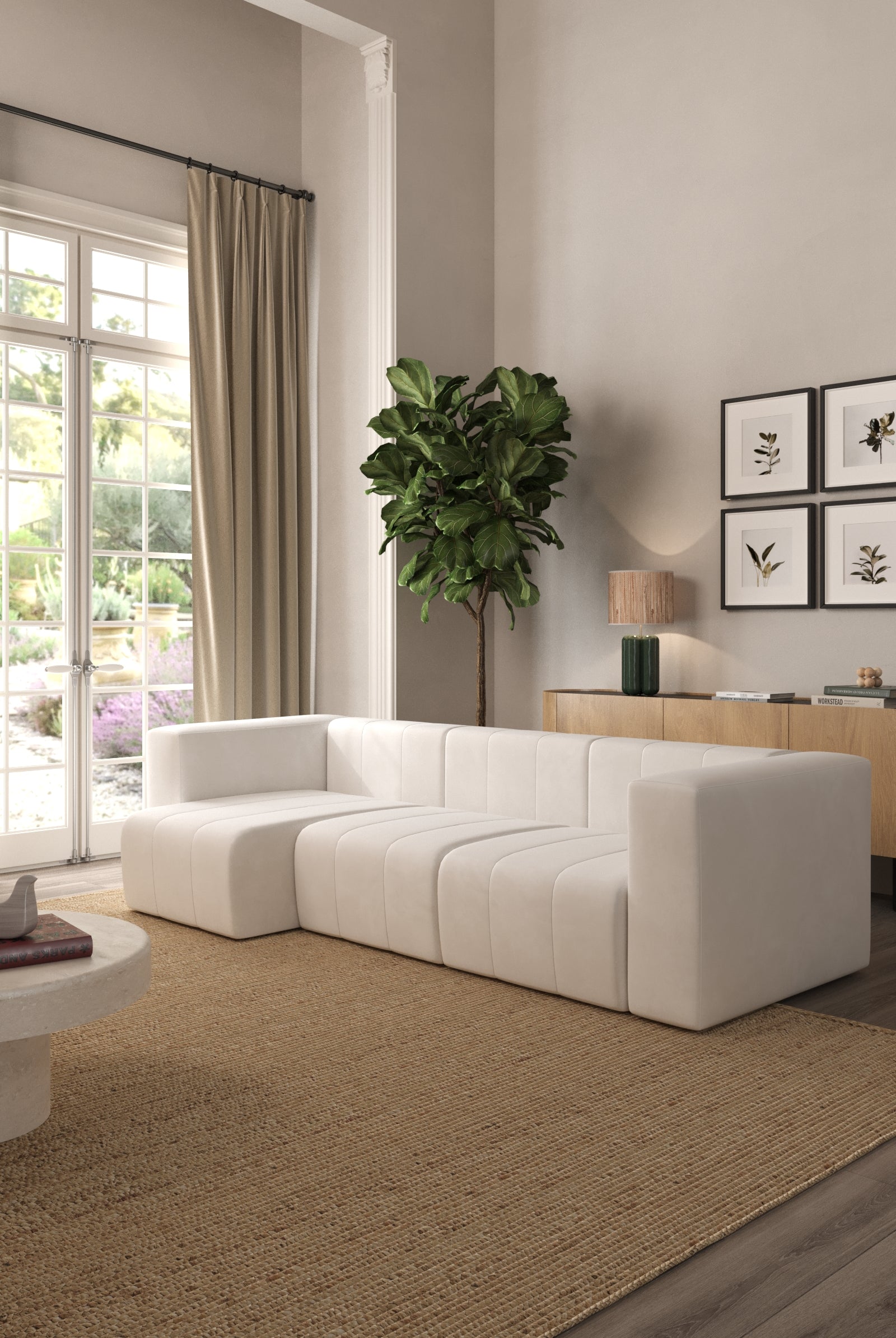 Liorine L-Shape Sofa