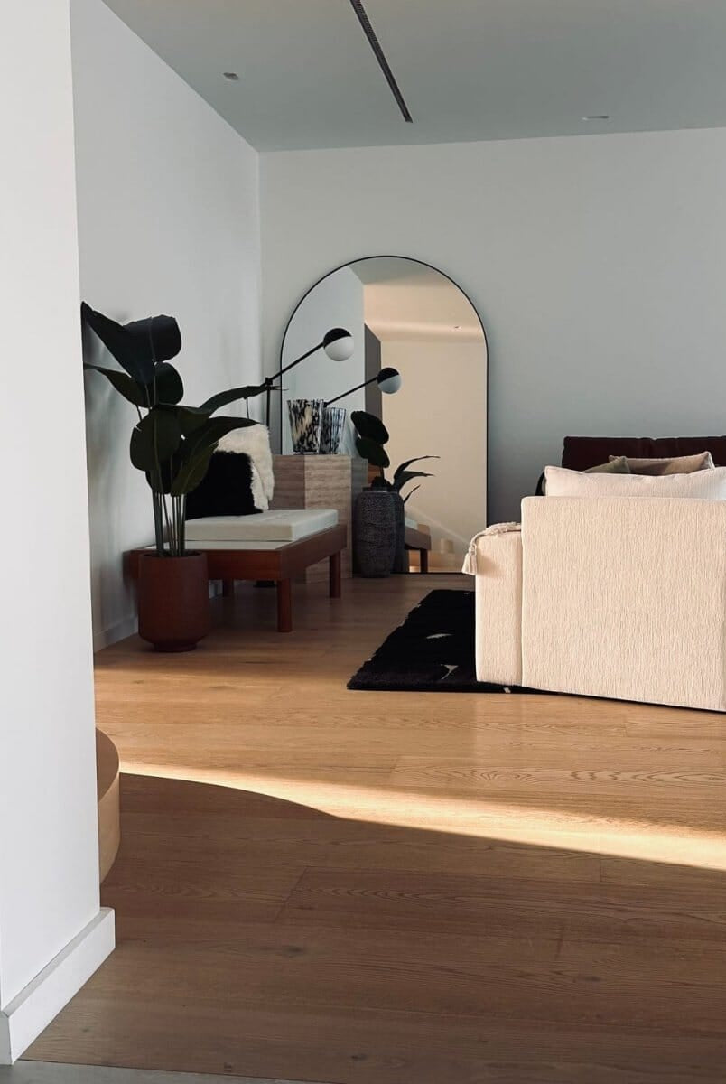 XL Black Arch Full Length Mirror (3 Sizes) Mirrors Homekode