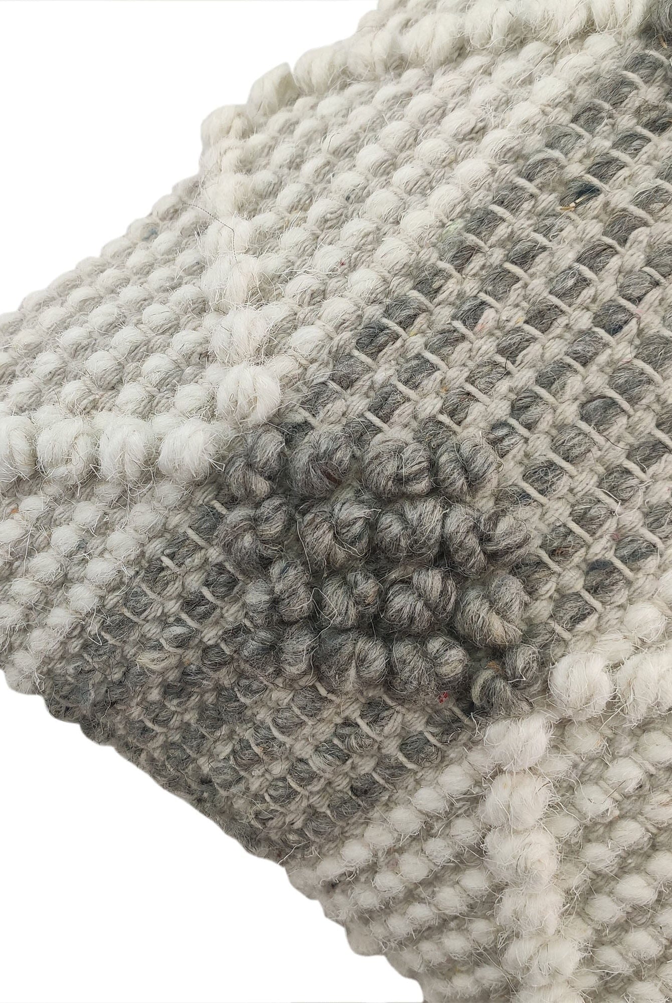 Cross Wool & Cotton Cushion With Filler (45x45 CM)