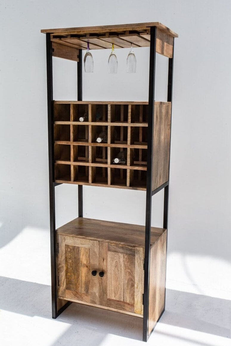 Wooden Cocktail Cabinet