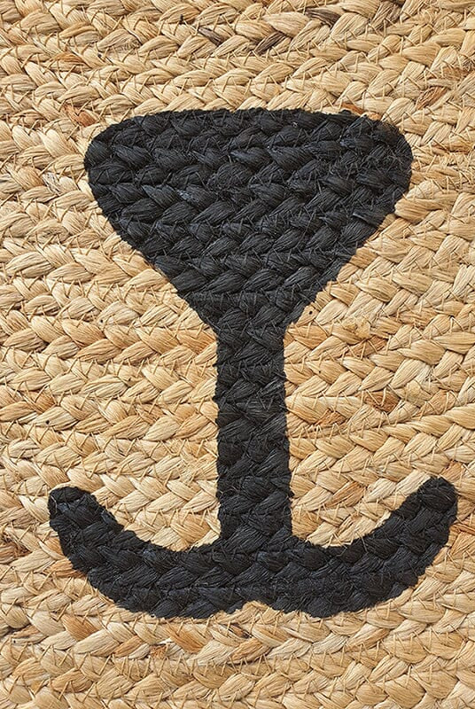 Bunny Haven - Jute Braided Rug (100 CM)