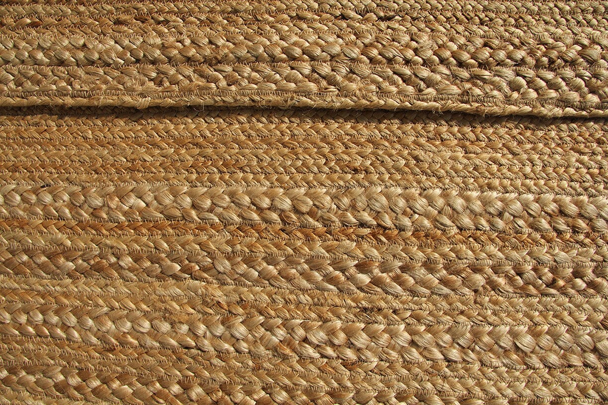 Sahara Tranquility - Braided Jute Hallway Rug (80x200 CM)