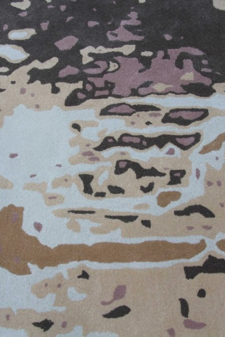 Chromatic Drip Dream - Handmade Rug (2 Sizes)