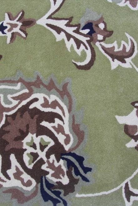 Verdant Blossom - Handmade Rug (200x300 CM)