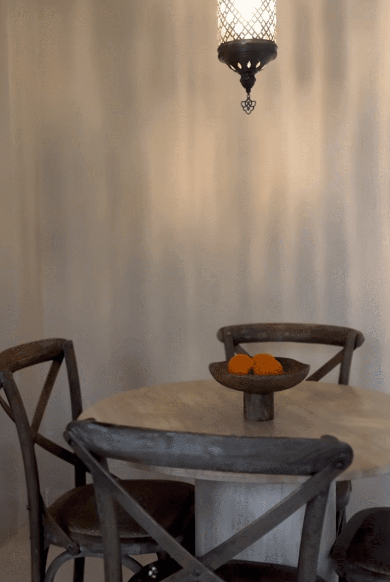 Reina Beige Travertine Round Dining Table (4 Size)