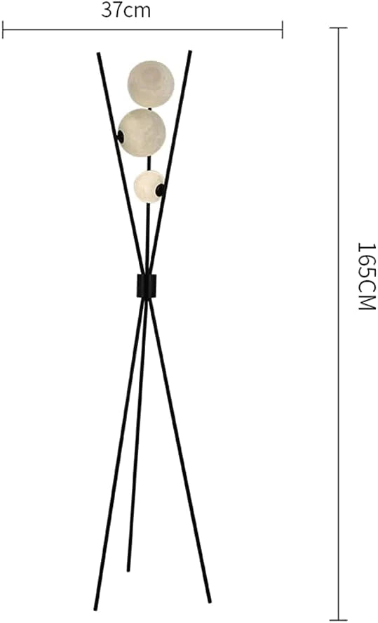 Black 3 Bubble Floor lamp Homekode