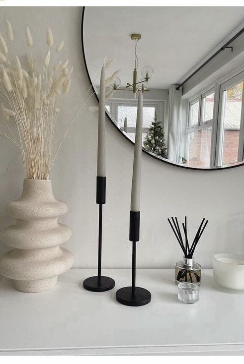 Curvy Ceramic Off-White Vase (3 Sizes)