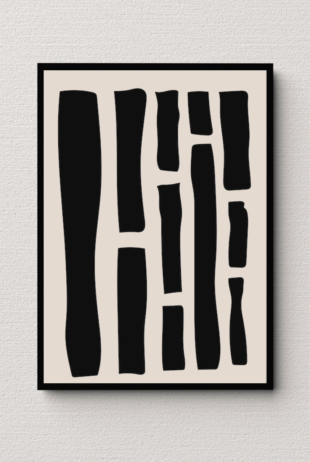 Abstract Pillars Wall Art