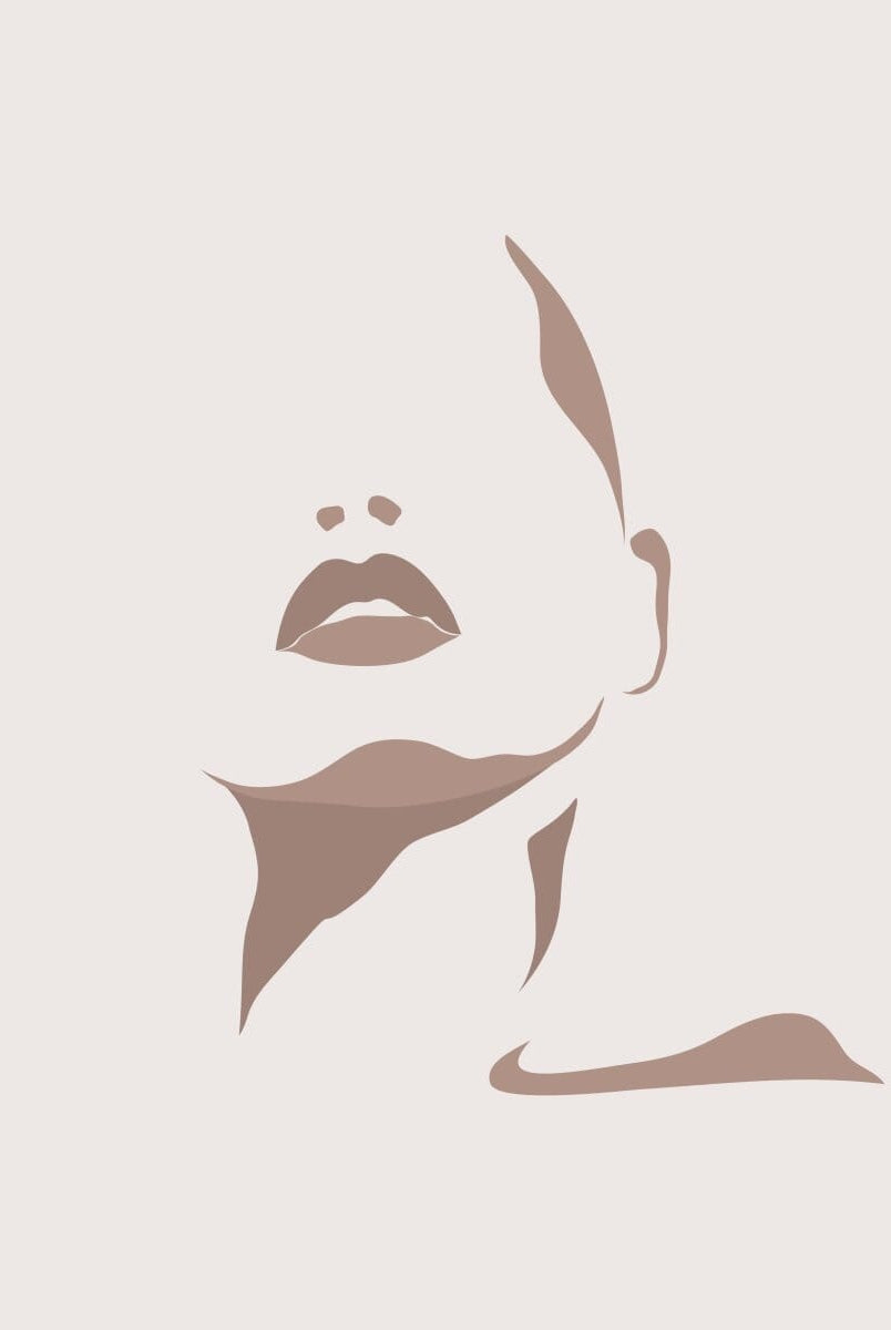 Proud Woman Abstract Wall