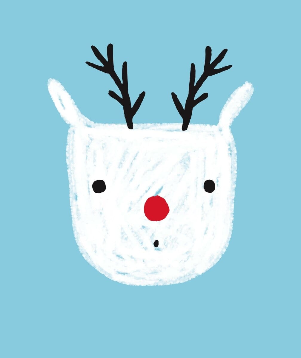 Whimsical Reindeer Wall