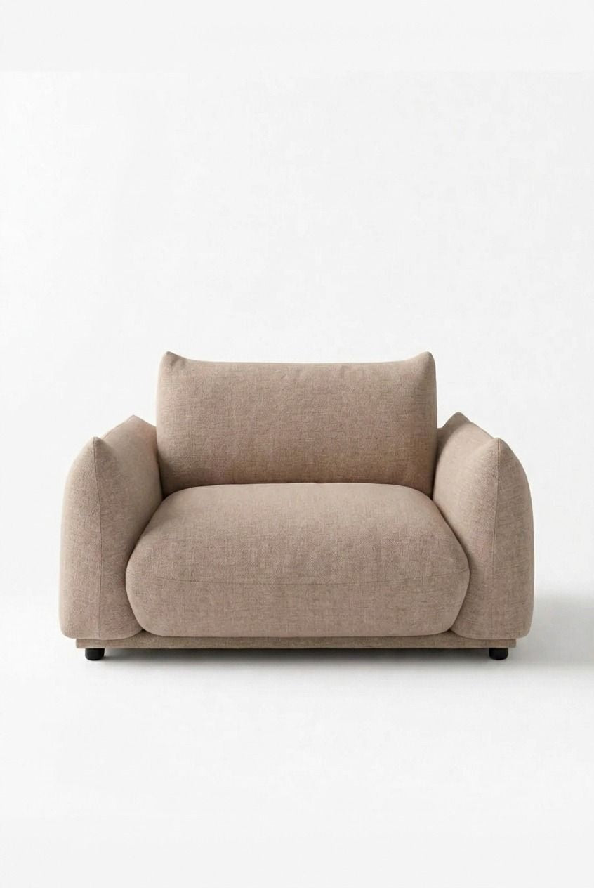 Alannah Light Brown Sofa Chair