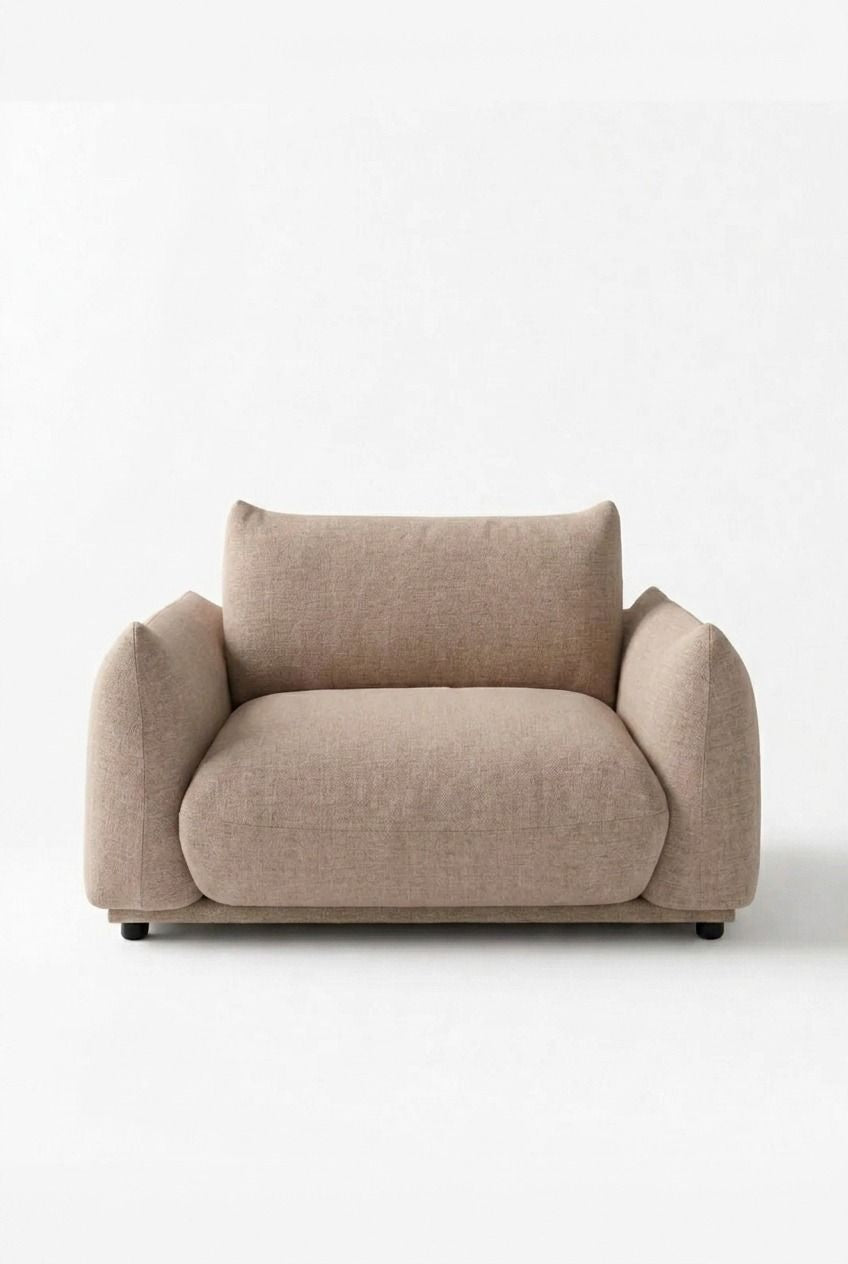 Alannah Light Brown Sofa Chair