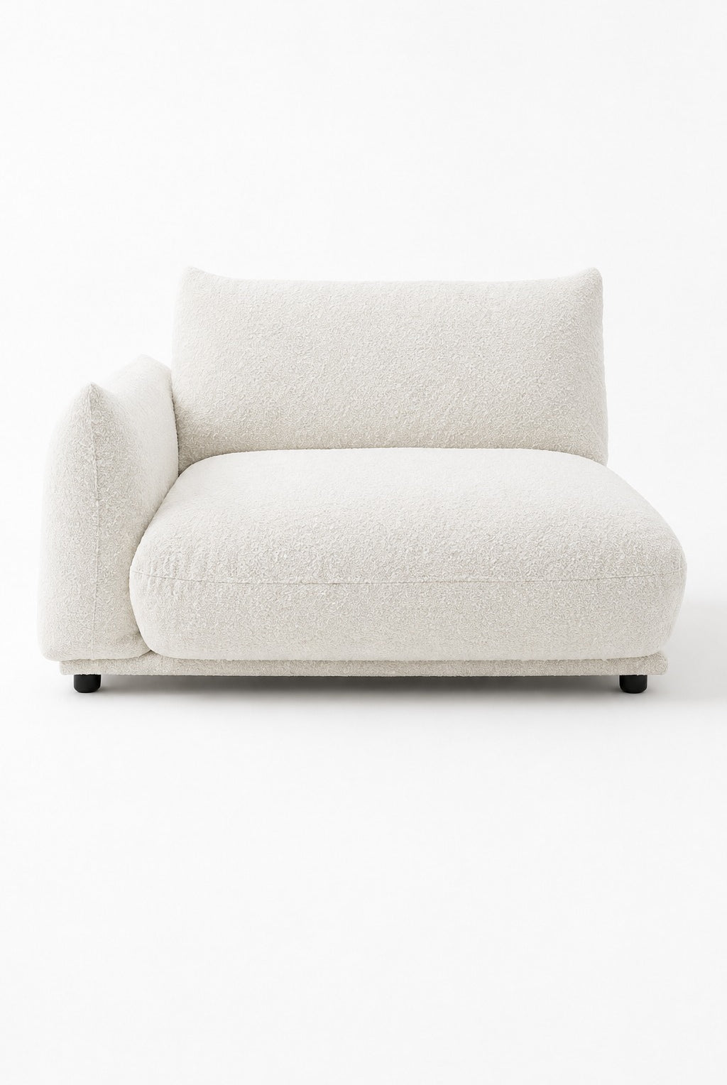 Alannah Off White Boucle Corner and Arm Module