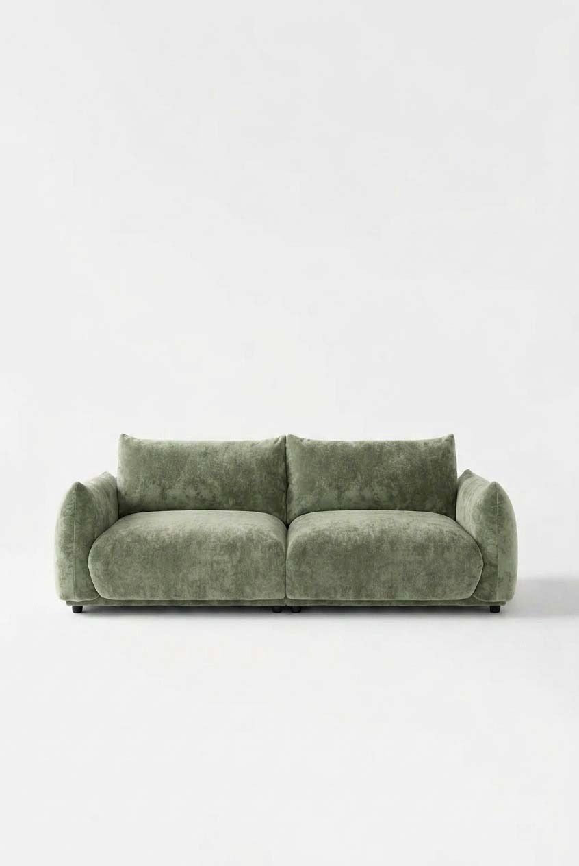 Alannah Pistachio Green Modular 2 Seater Sofa