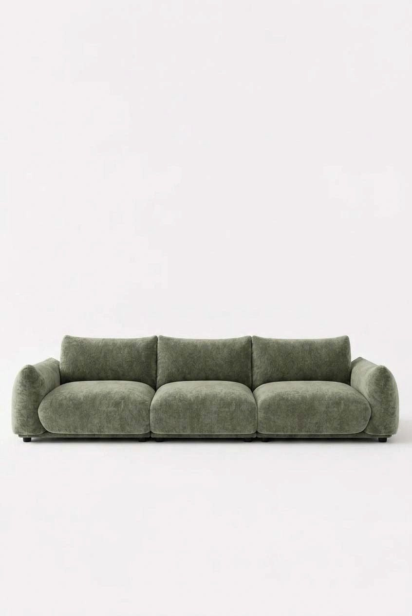 Alannah Pistachio Green Modular 4 Seater Sofa