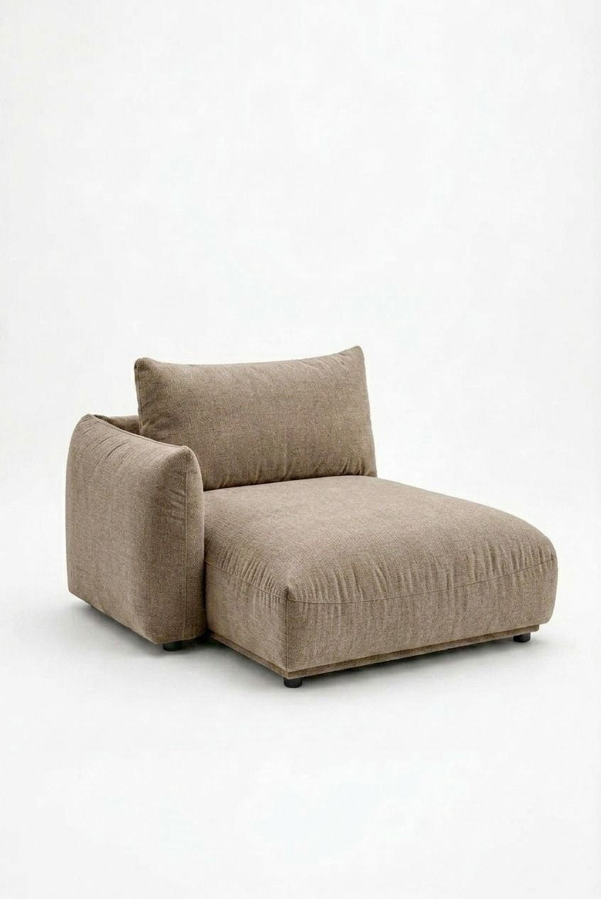 Alannah Taupe Chaise Module