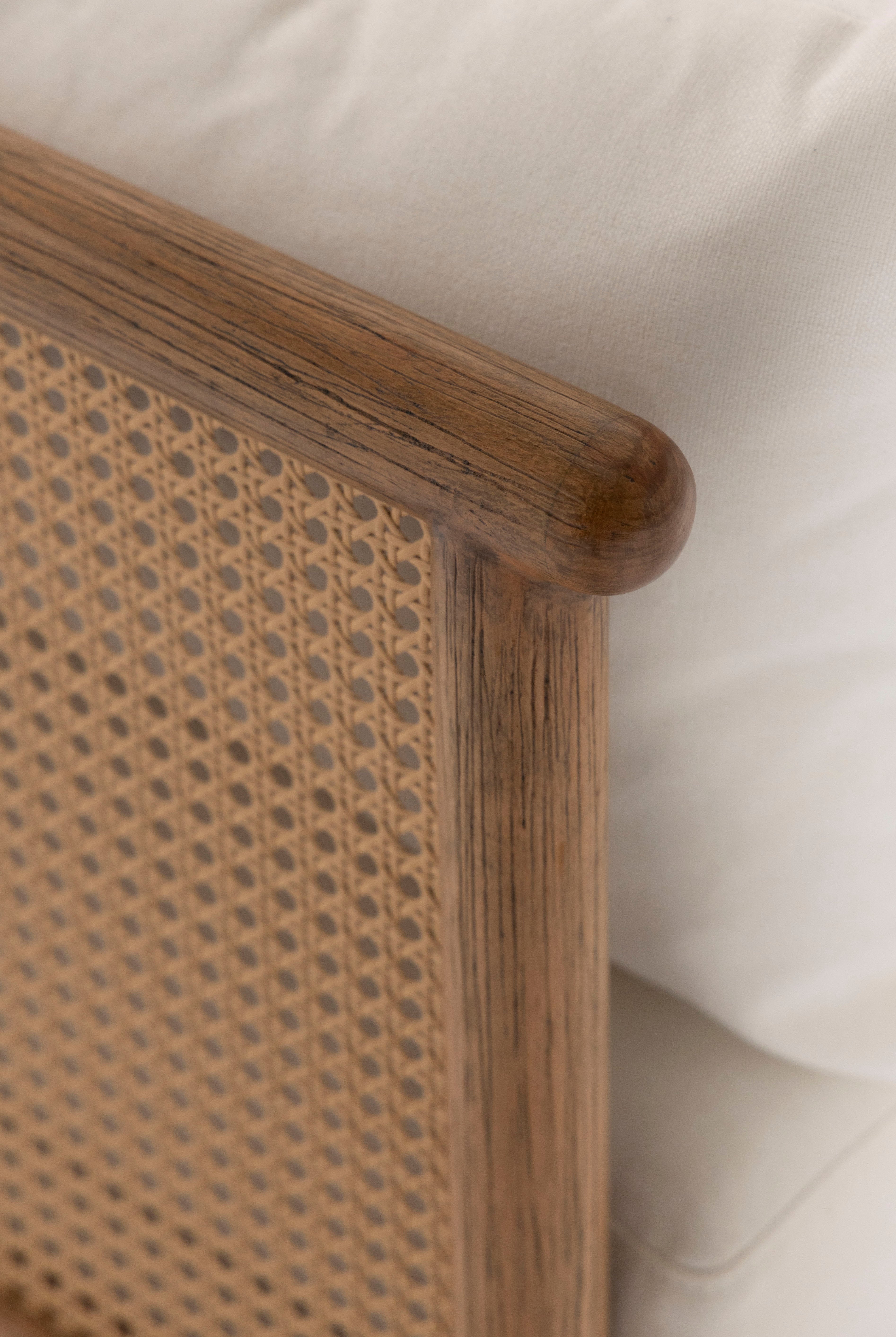 Almea Wooden Lounge Chair