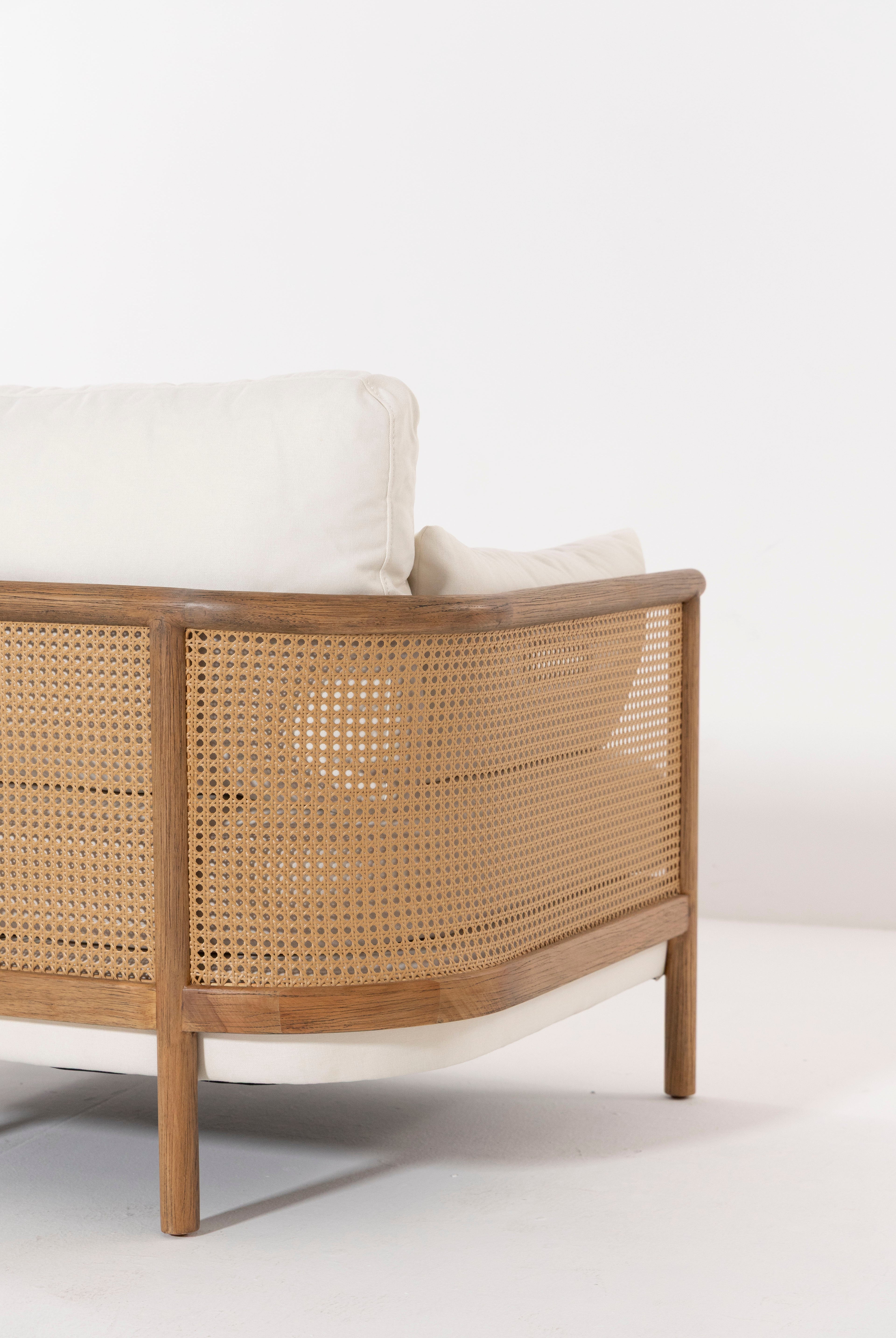 Almea Wooden Lounge Chair