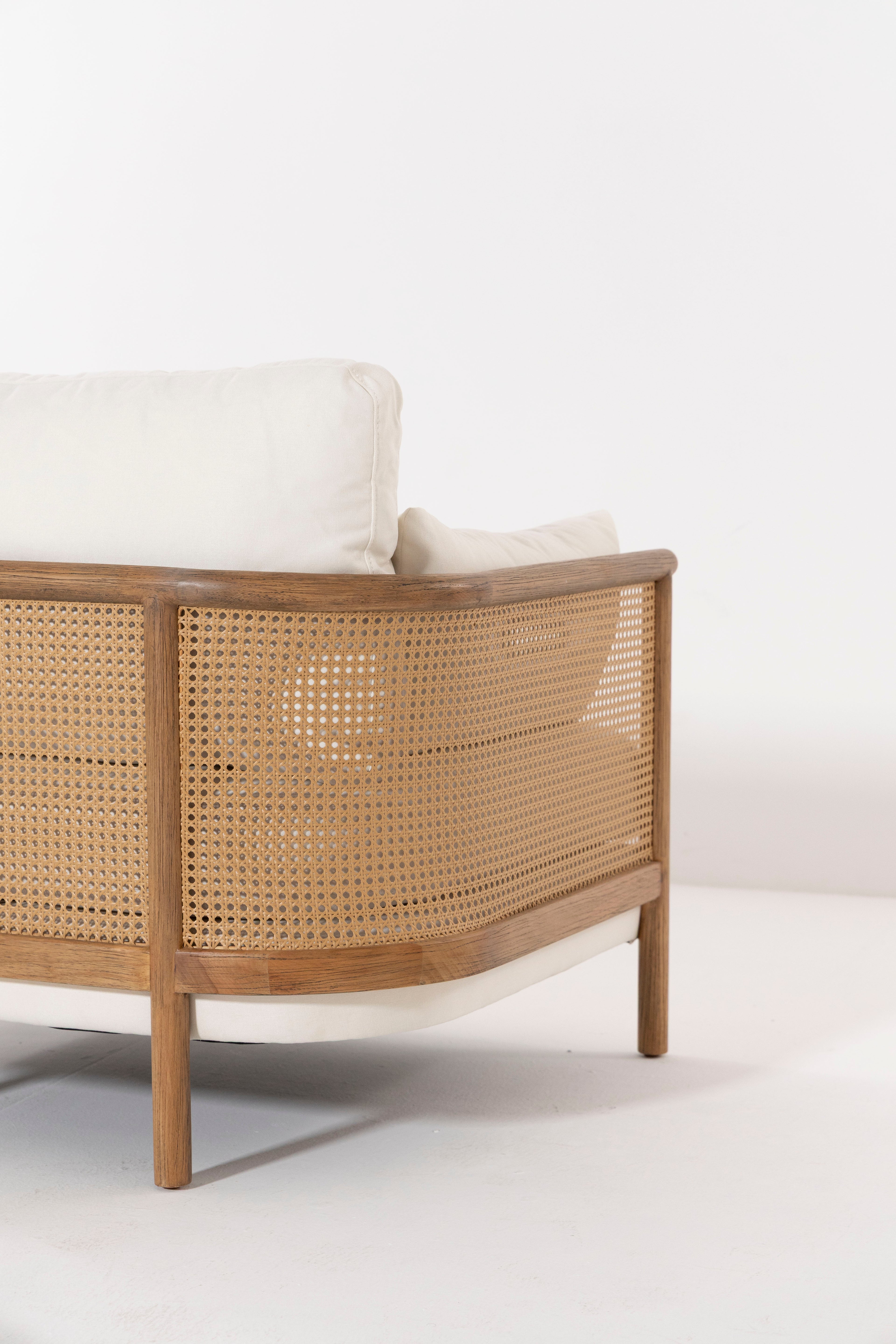 Almea Wooden Lounge Chair