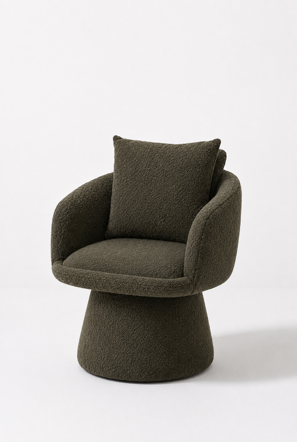 Alune Olivewood Accent Chair