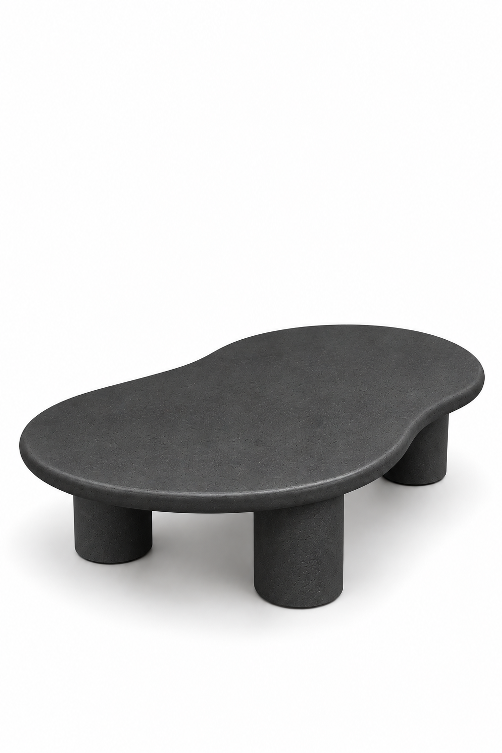 Alvin Black Microconcrete Coffee Table