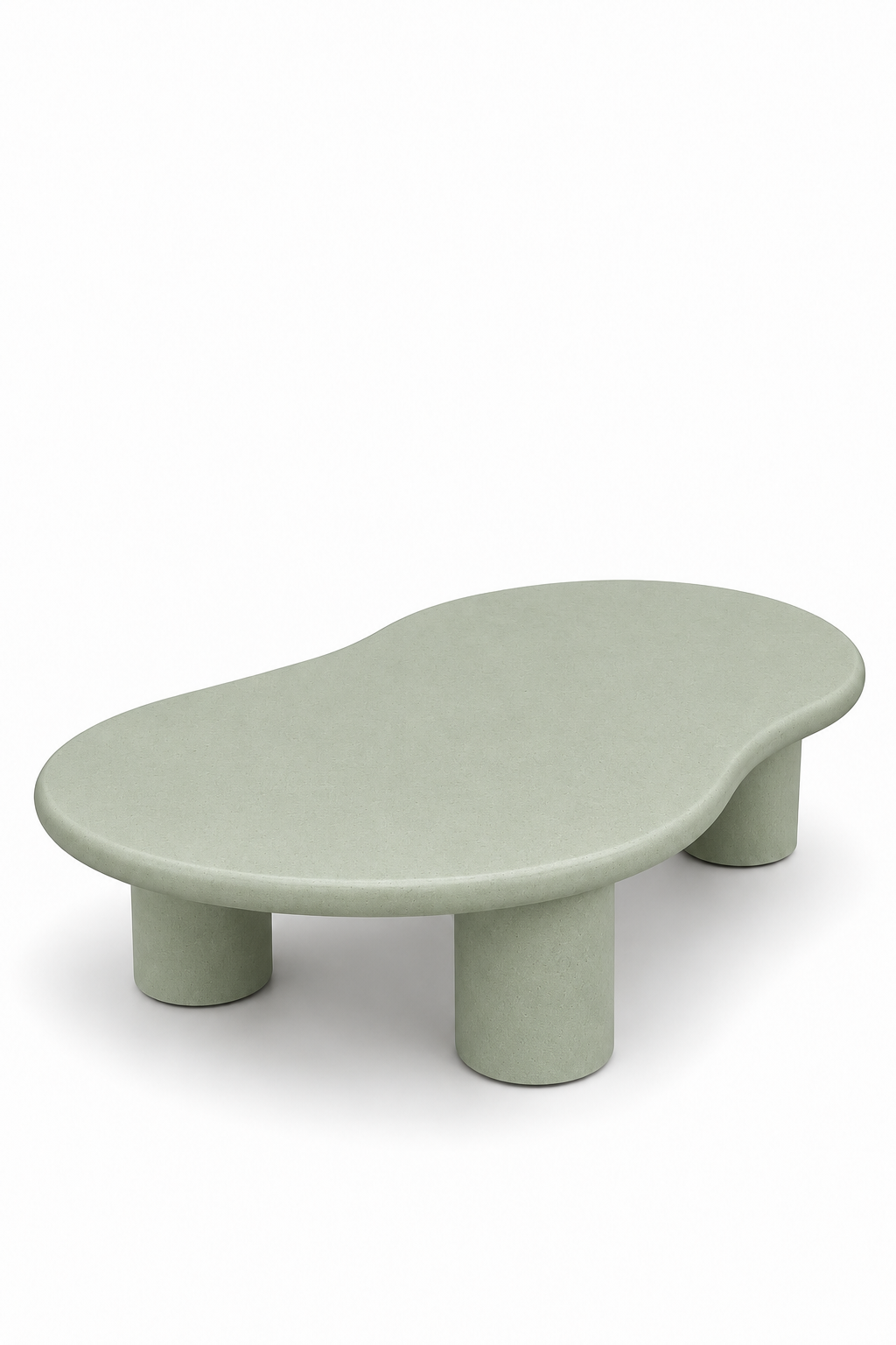 Alvin Pistachio Green Microconcrete Coffee Table