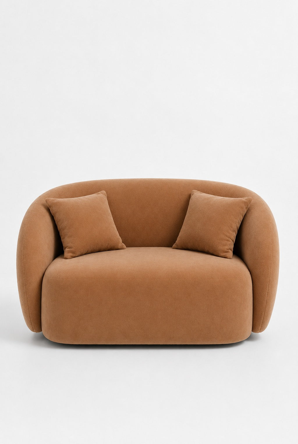 Amanti Camel Brown 2 Seater Sofa