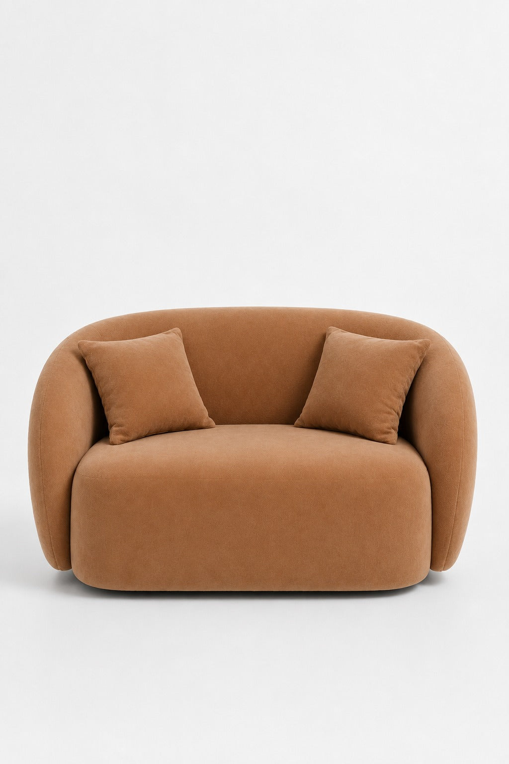 Amanti Camel Brown 2 Seater Sofa