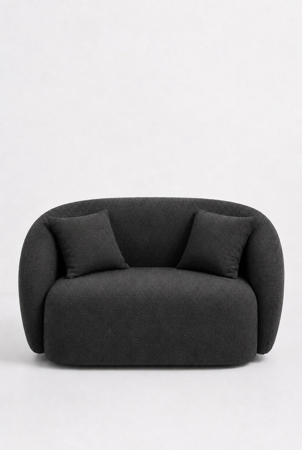 Amanti Charcoal 2 Seater Sofa