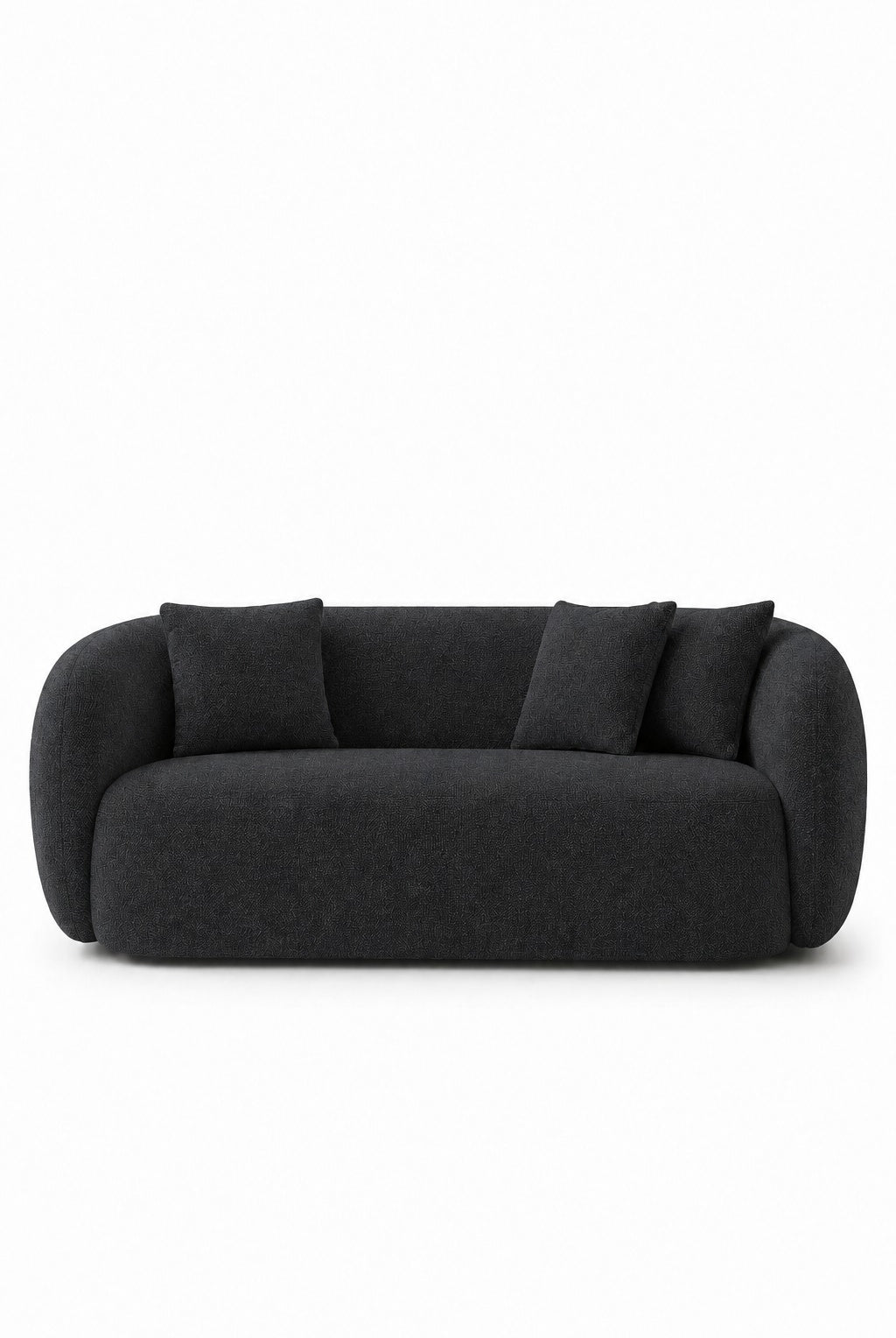 Amanti Charcoal 3 Seater Sofa
