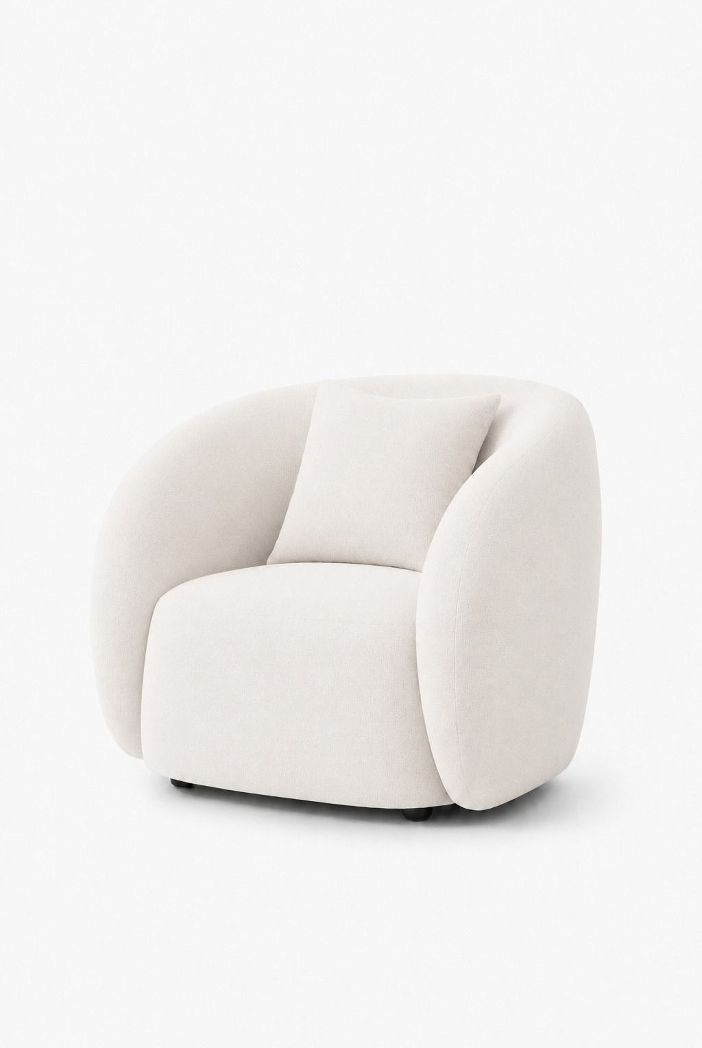 Amanti Ivory Lounge Sofa Chair