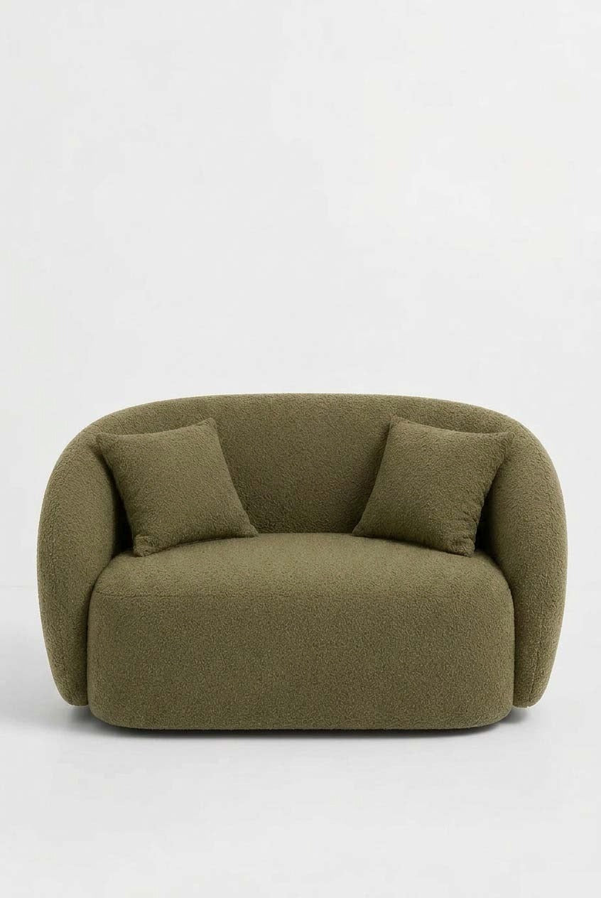 Amanti Light Olive Green 2 Seater Sofa