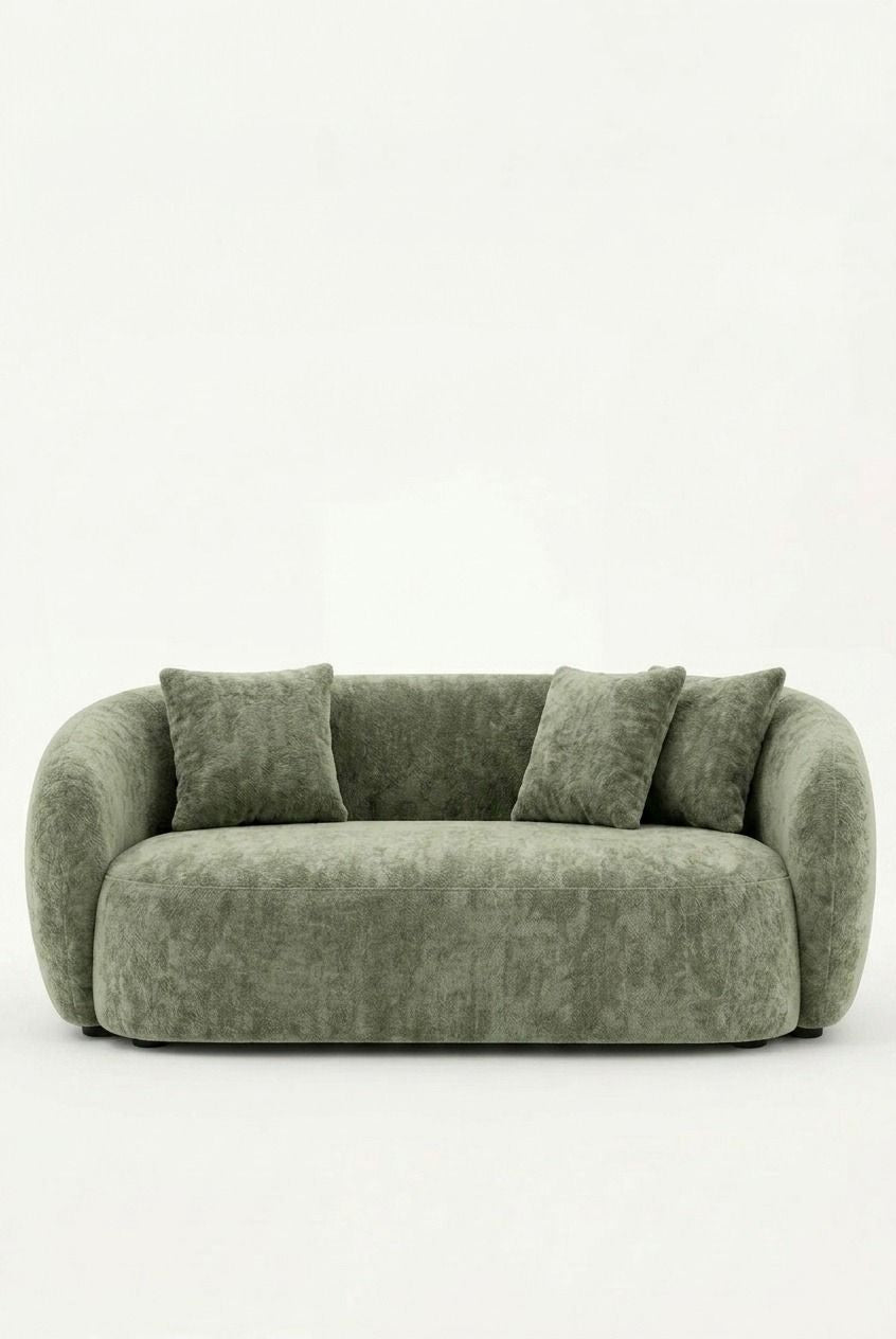 Amanti Pistachio Green 3 Seater Sofa
