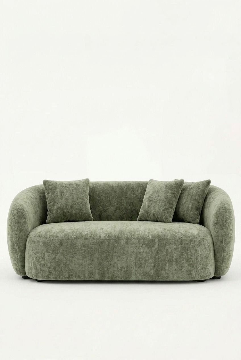 Amanti Pistachio Green 3 Seater Sofa