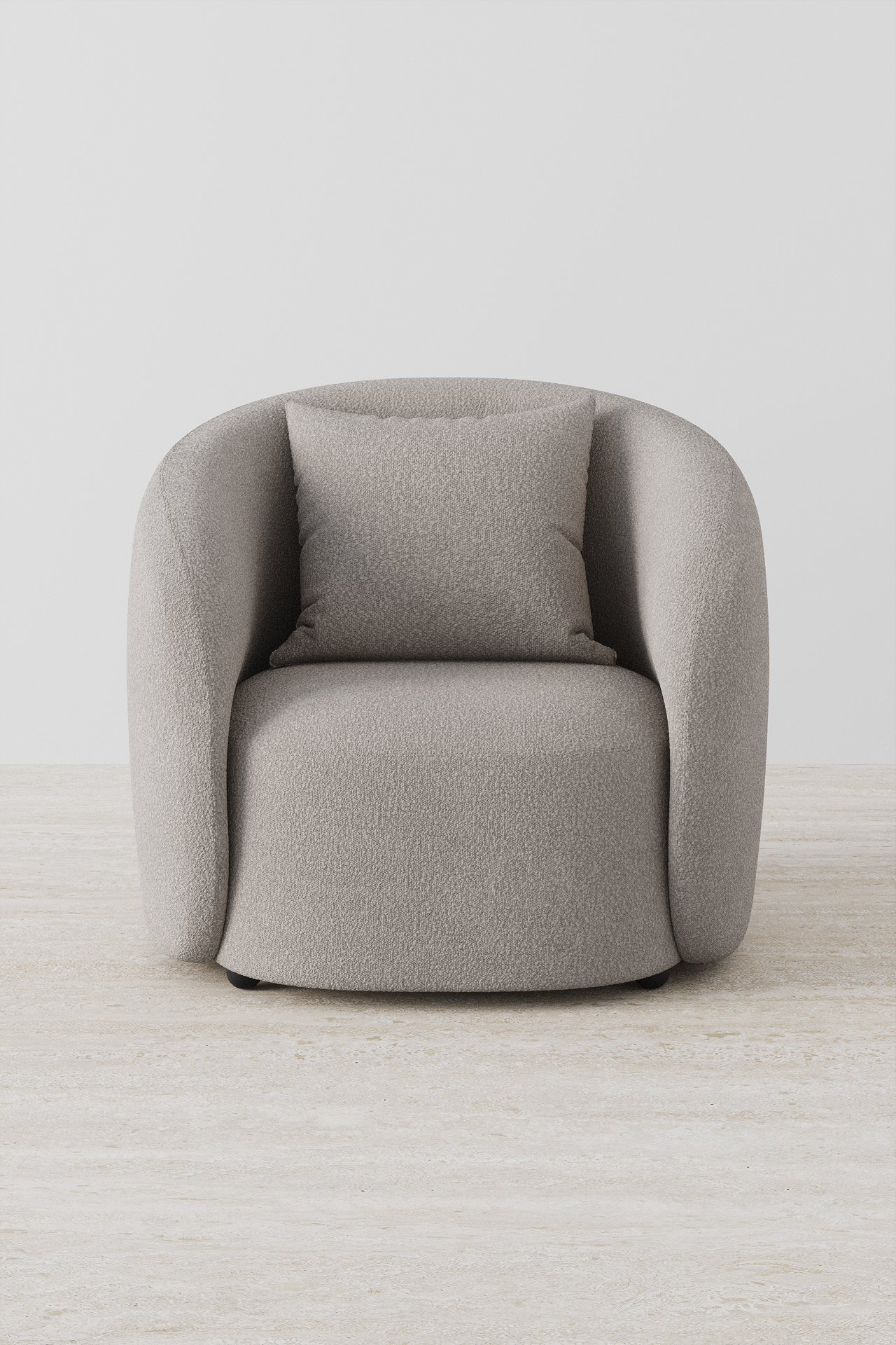 Amanti Soft Sand Lounge Sofa Chair