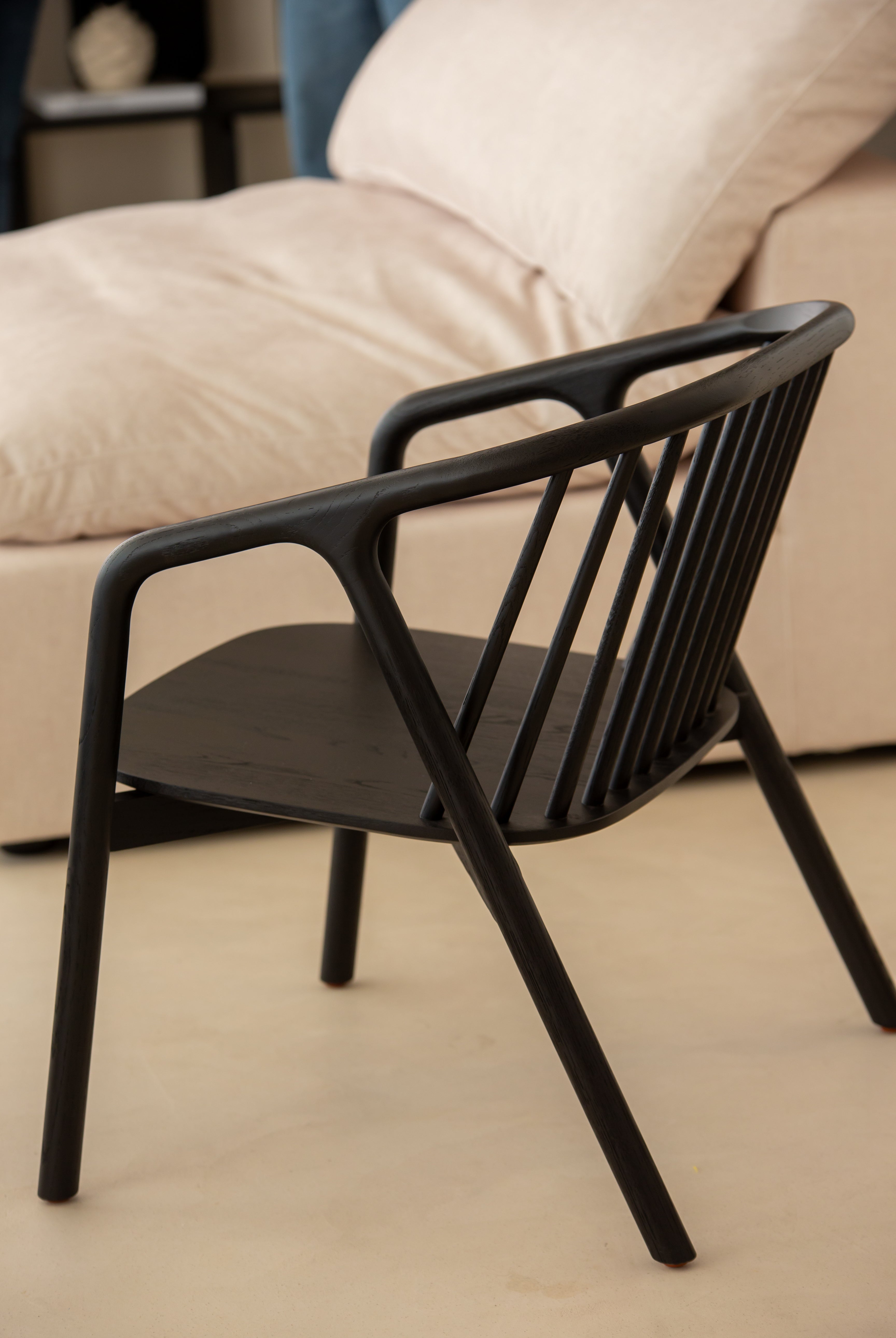 Ansel Wooden Lounge Chair