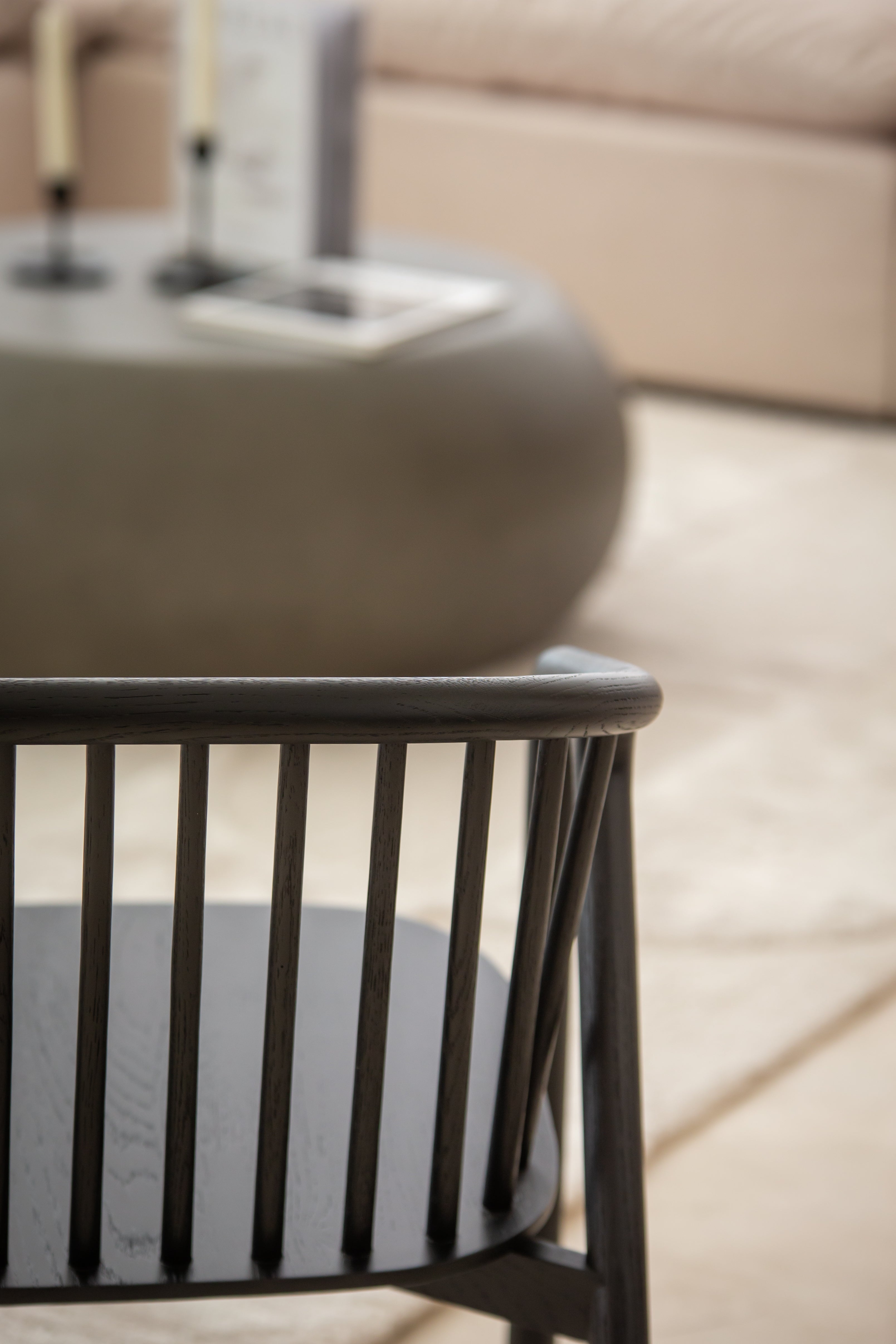 Ansel Wooden Lounge Chair