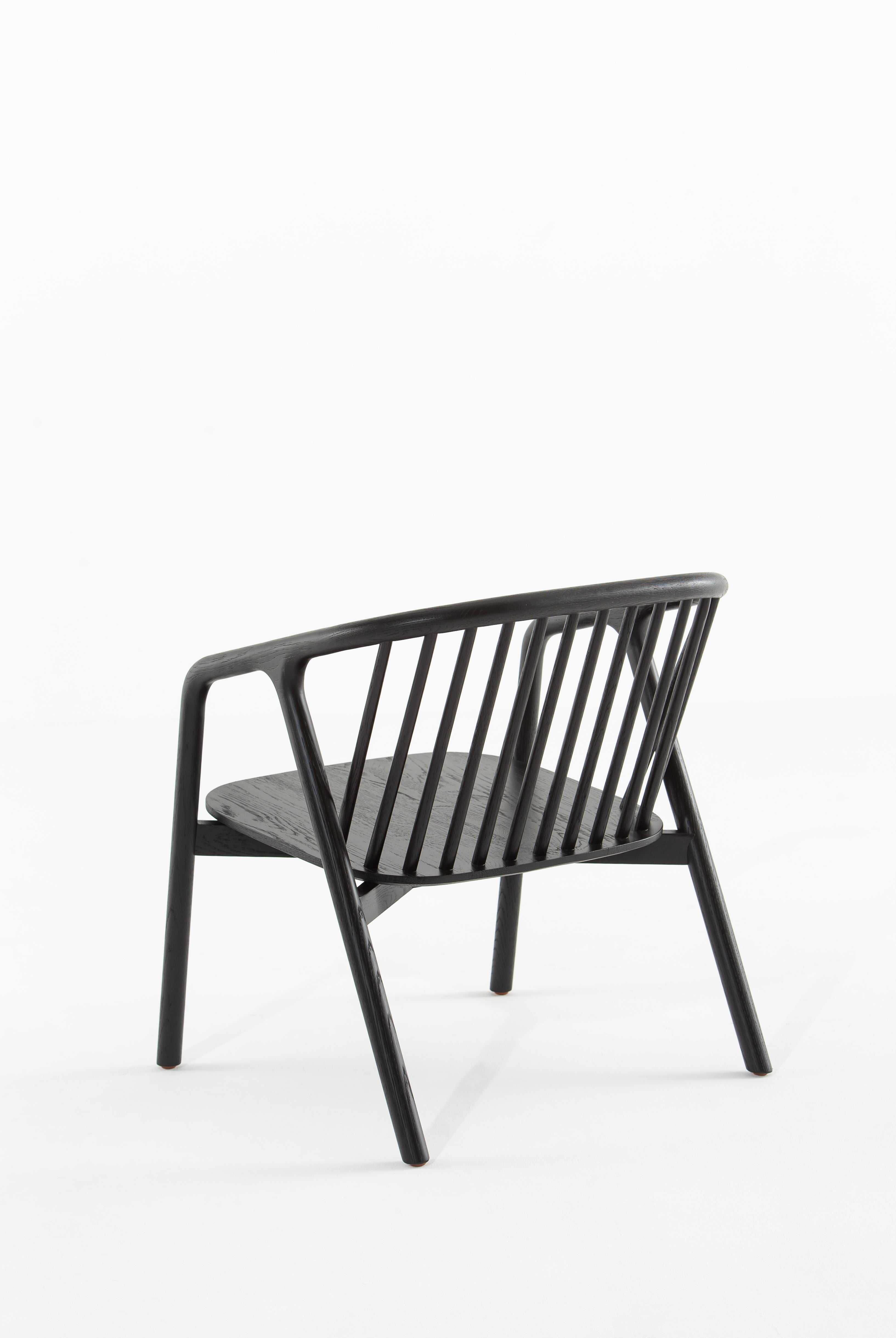 Ansel Wooden Lounge Chair