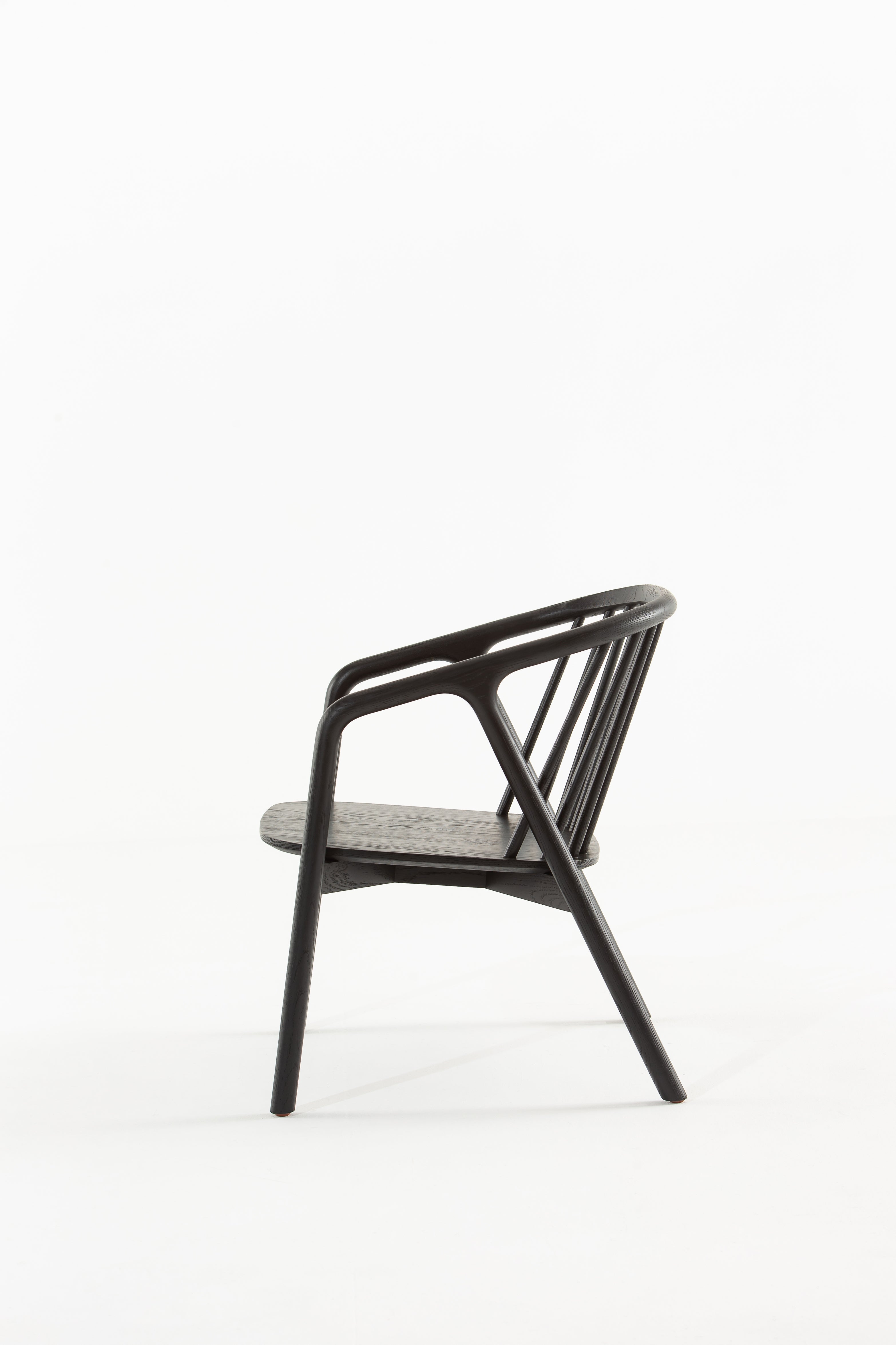 Ansel Wooden Lounge Chair